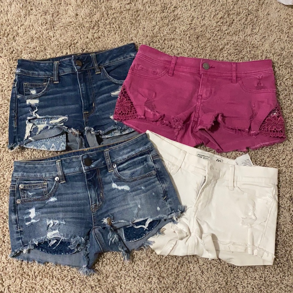 Jean shorts bundle!